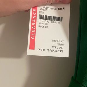 Kelly Emerald green dress for sale!